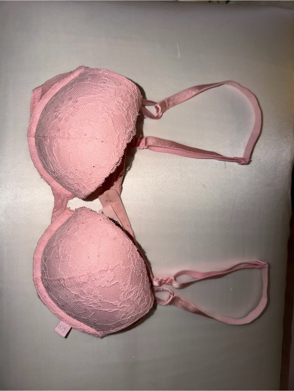 Victoria Secret Bombshell Bra Pink Lace